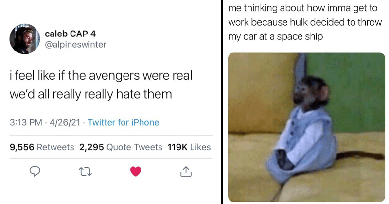 The Falcon The Winter Soldier Twitter Memes For Avengers Stans Memebase Funny Quotes Funny Memes Funny Memes Pictures Funny Videos