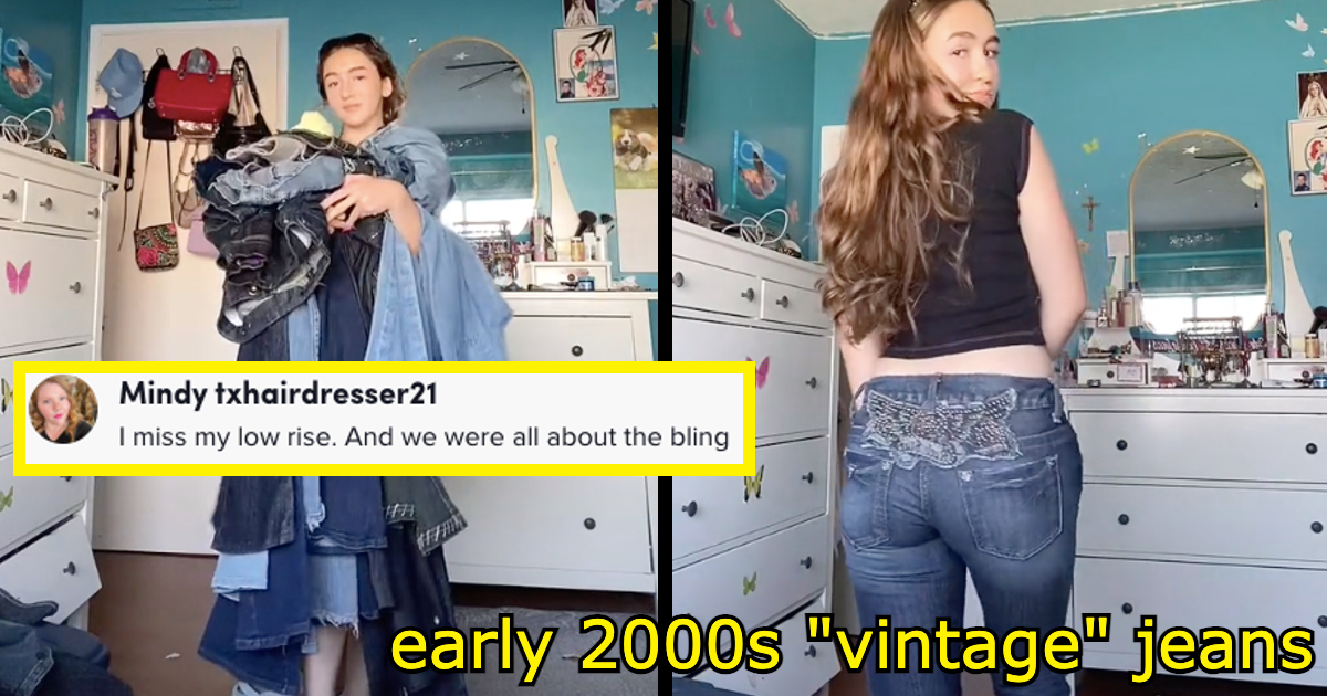 Your Jeans Didn't Have Back Pockets  2000s, 90s girl, Right in the  childhood