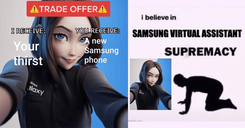 Samsung girl sam
