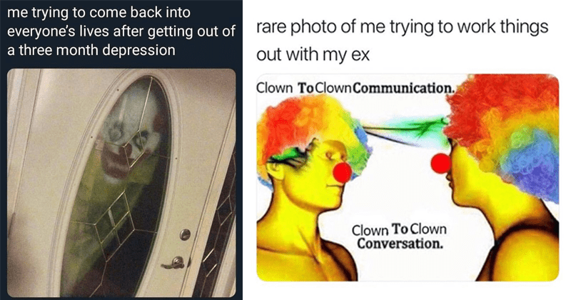 clown funny pics with captions