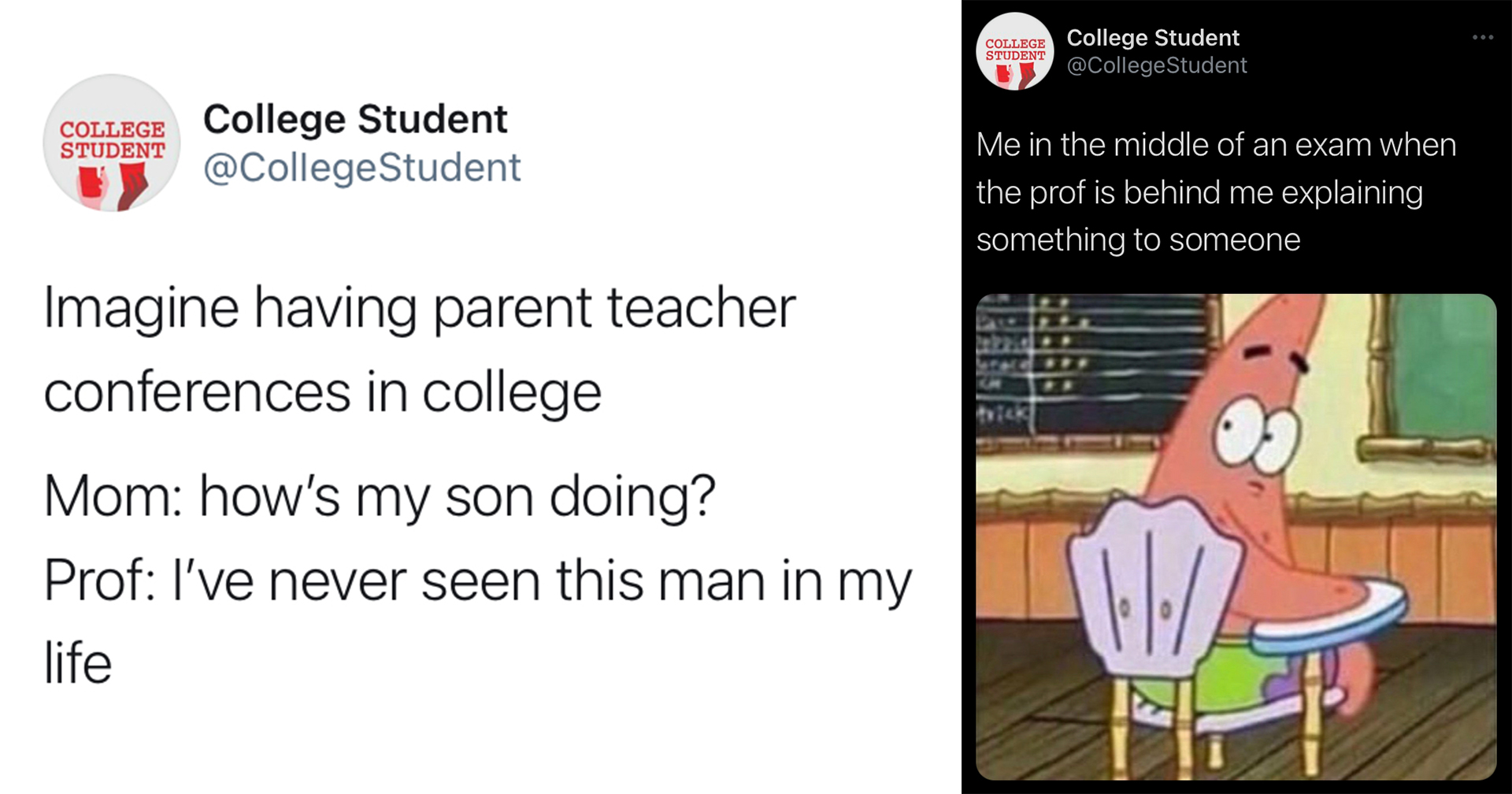 30+ Relatable Tweets for the Average College Underachiever - Memebase