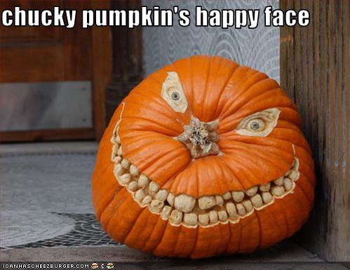 chucky pumpkin