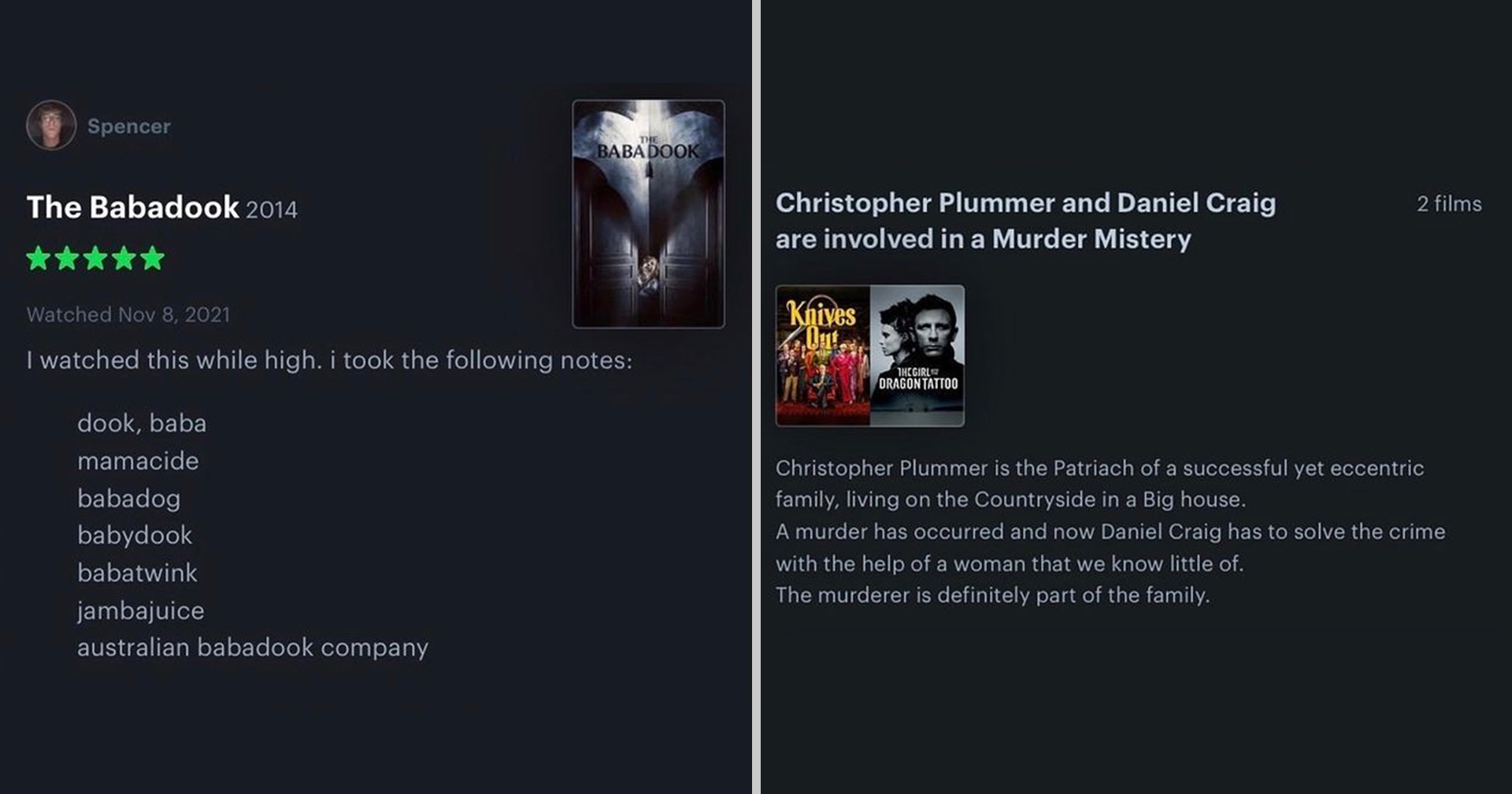 30 Funny Gems From The Humorous Side Of Letterboxd Short Memes