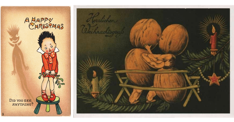 weird vintage christmas