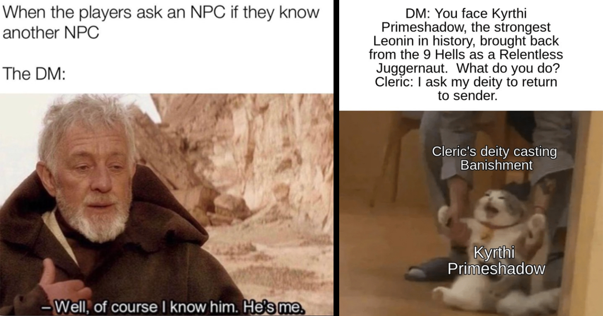 Funny Dungeons & Dragons Memes for Tabletop Nerds - Memebase 