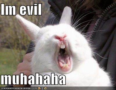 Im evil muhahaha - Cheezburger - Funny Memes | Funny Pictures
