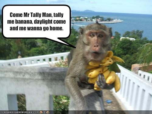 Come Mr  Tally Man tally me banana daylight come and me 