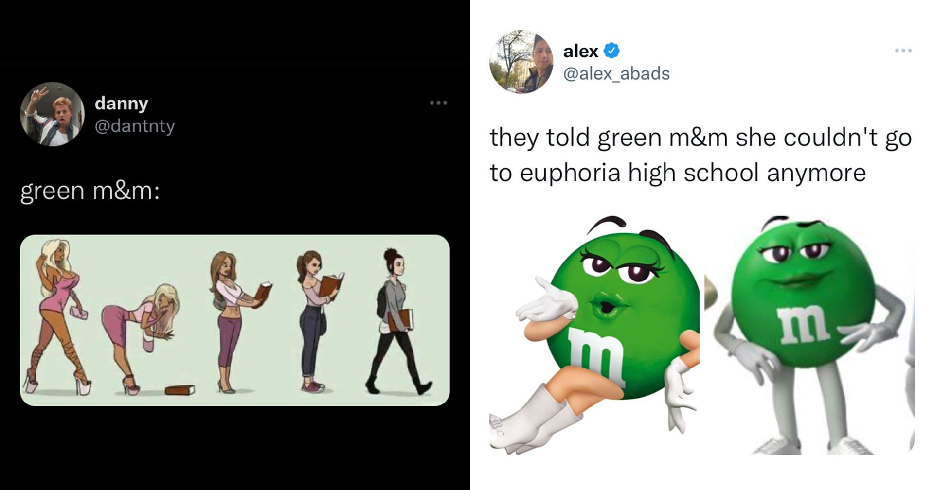 People React to the Green M&M's New Look With Crass Jokes & Memes