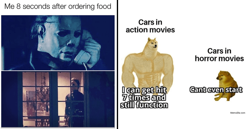 horror film memes