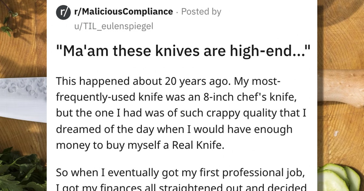 6,500  Shoppers Love This $34 Chef's Knife, and They Can't