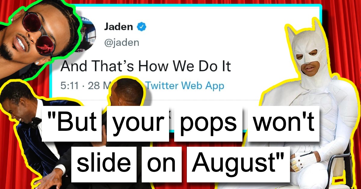 Jaden Smith Says 'That's How We Do It' After Dad Will Smith Slaps