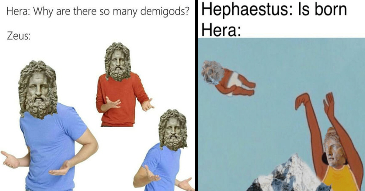 Funny Mythology Memes That Expose The Gods Questionable Behavior Memebase Funny Memes