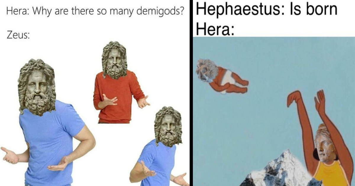 Funny Mythology Memes That Reveal The Questionable Behavior Of God Newspoch