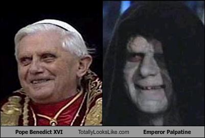 Pope Benedict XVI Totally Looks Like Emperor Palpatine - Cheezburger