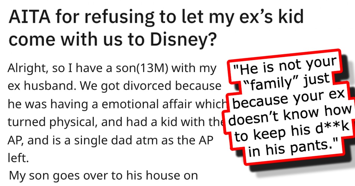 Ex-Husband Angry His Ex-Wife Doesn't Treat His Lovechild Like Their Son, Everyone Else is Confused