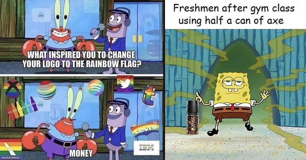 spongebob freshman