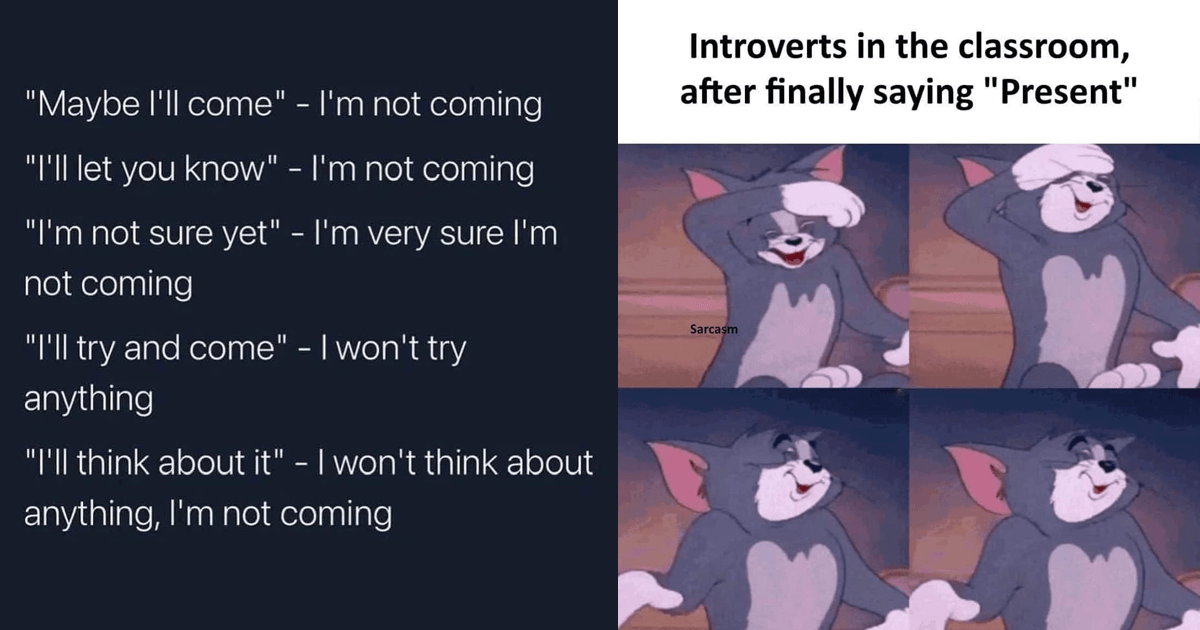 Relatable Memes For Introverts and Misanthropes Alike - Memebase ...