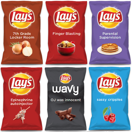 Lay S Do Us A Flavor Campaign Lets People Create Their Own Flavors And It Goes Exactly As Expected Memebase Funny Memes