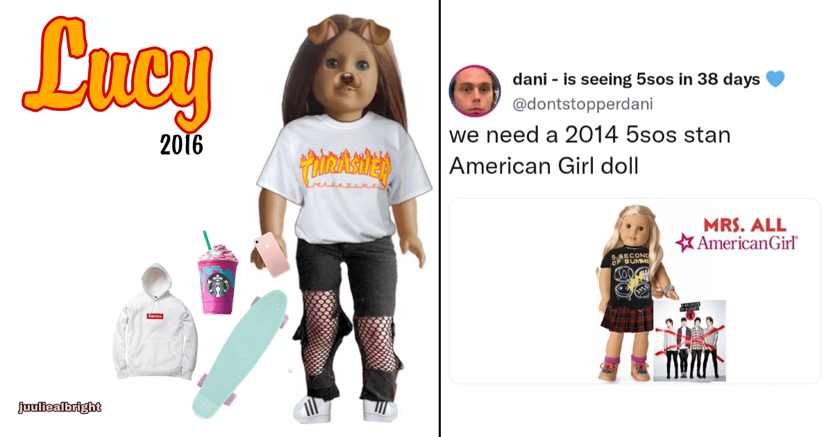 The American Girl Doll Meme Is Peak Shitposting