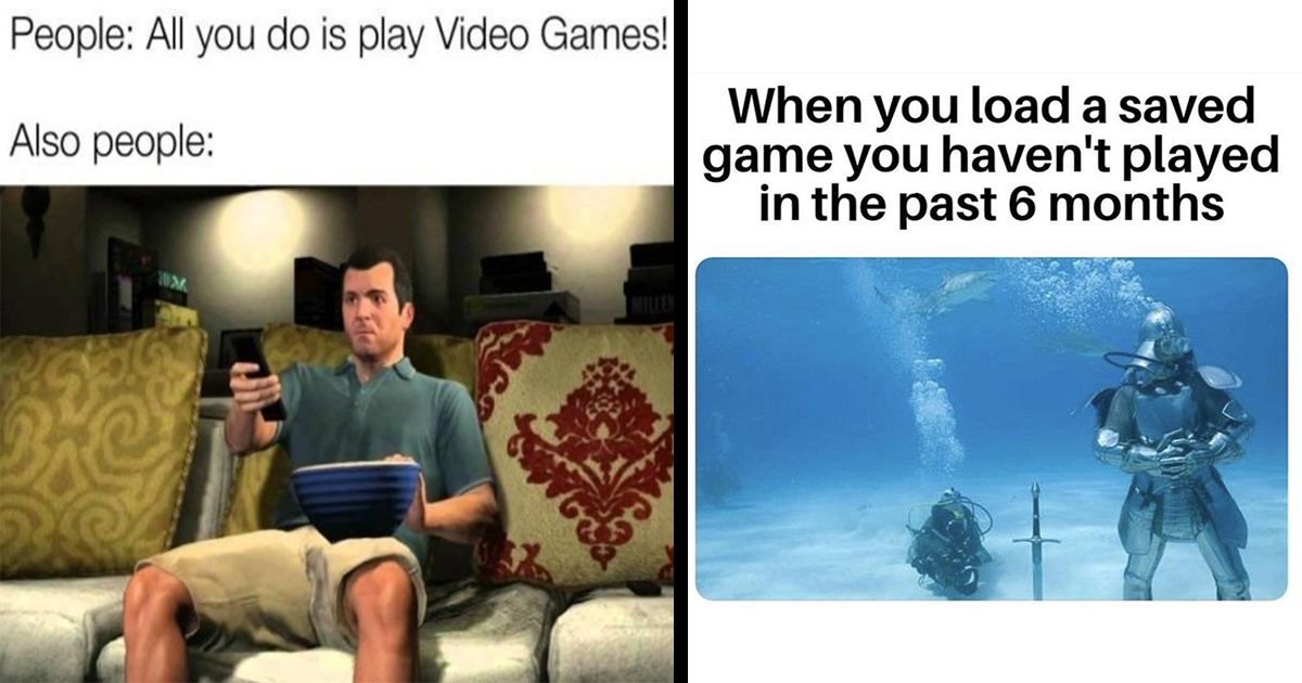 Lazy Gamer Memes