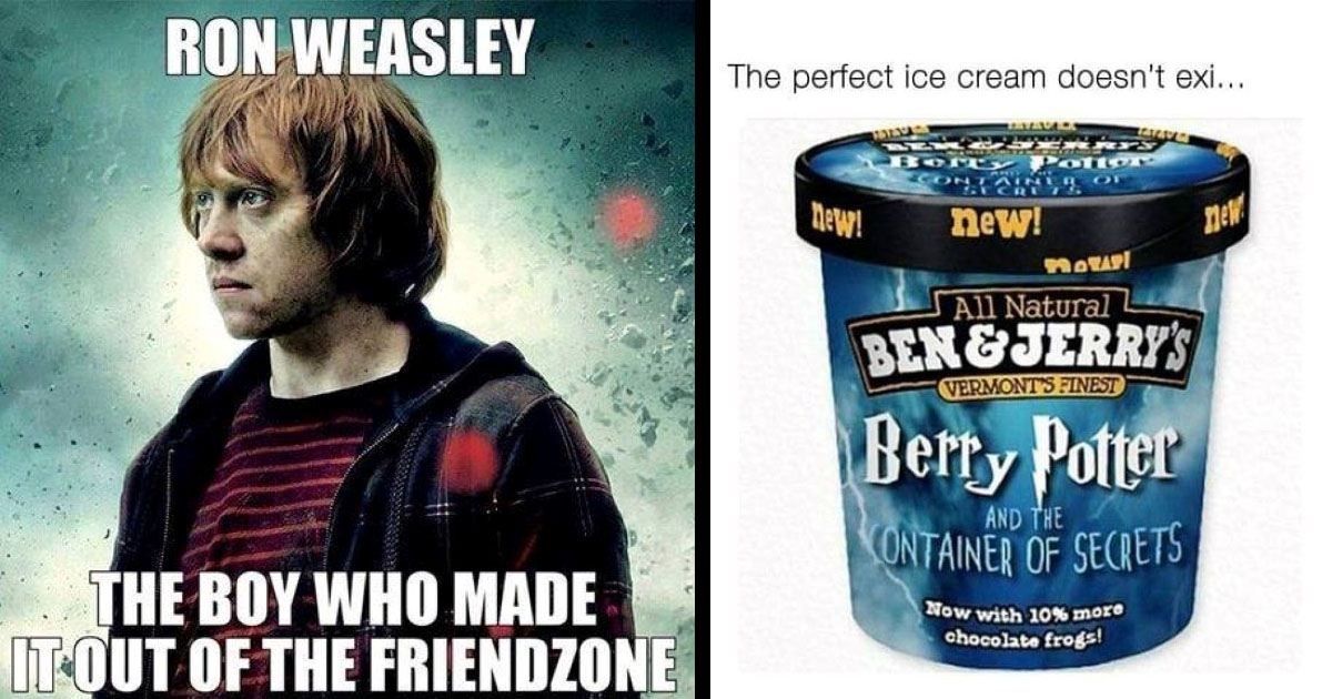 Clean And Funny Harry Potter Memes 