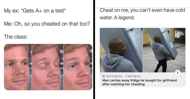 cheating memes
