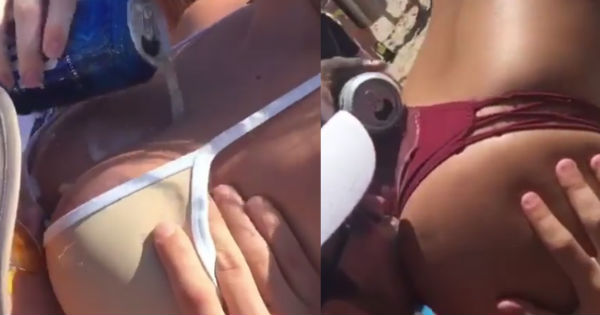 Baffling 'wedgie' trend making butt cracks the new cleavage