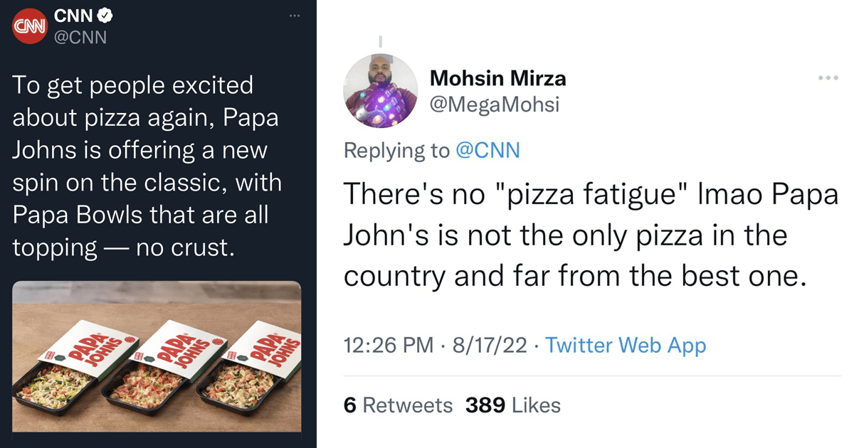 See Papa Johns new pizza bowls: Just toppings, no crust