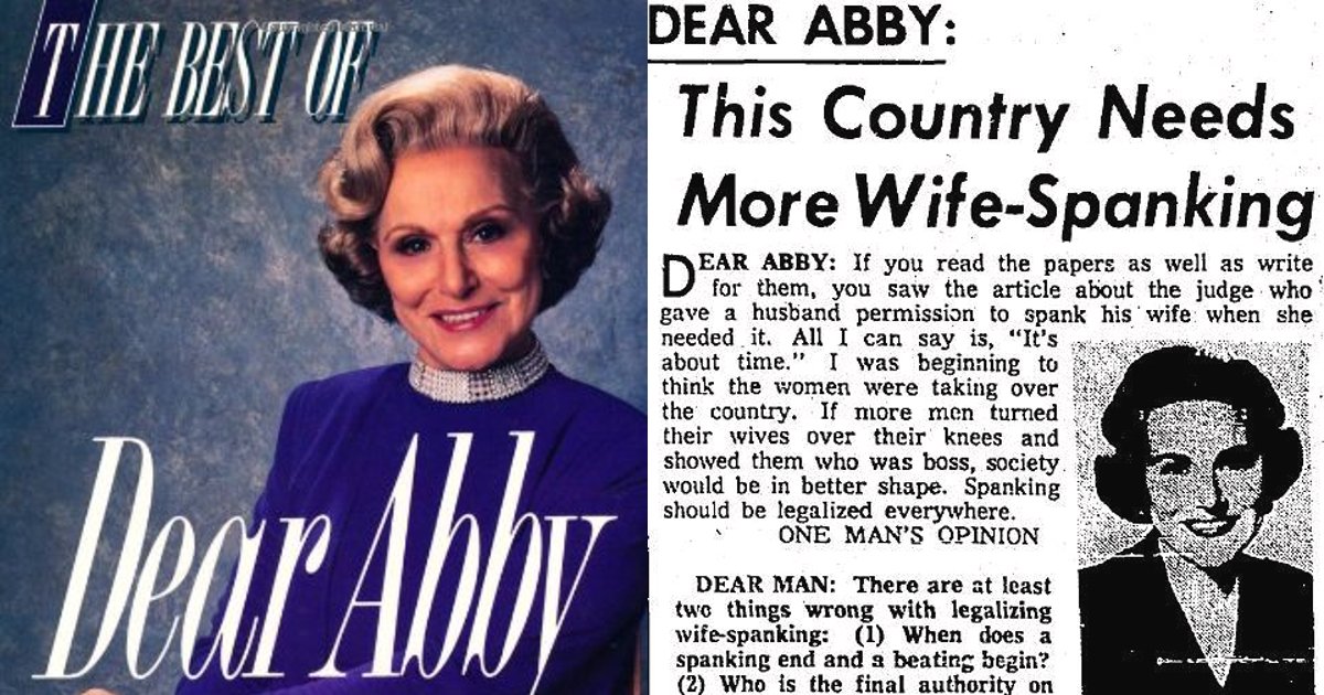 Top 10 Best Dear Abby Advice Column Responses That Left Readers ...