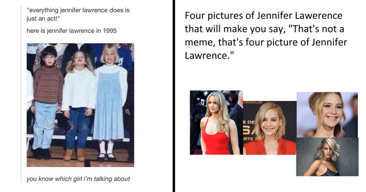 Funniest Jennifer Lawrence Memes That Satisfy Your Hunger For Humor -  Memebase - Funny Memes