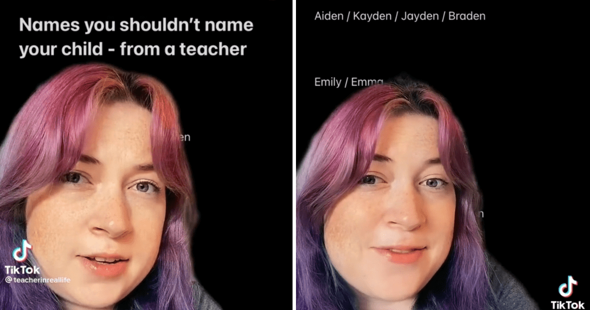 Teacher Shares All The Names That Parents Shouldn't Use for Their Children  - Memebase - Funny Memes