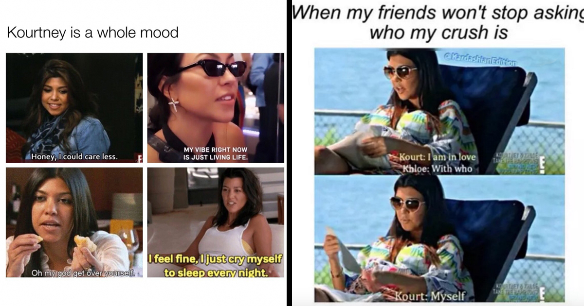 Funniest Kourtney Kardashian Memes That Are Iconic Clap Backs ...