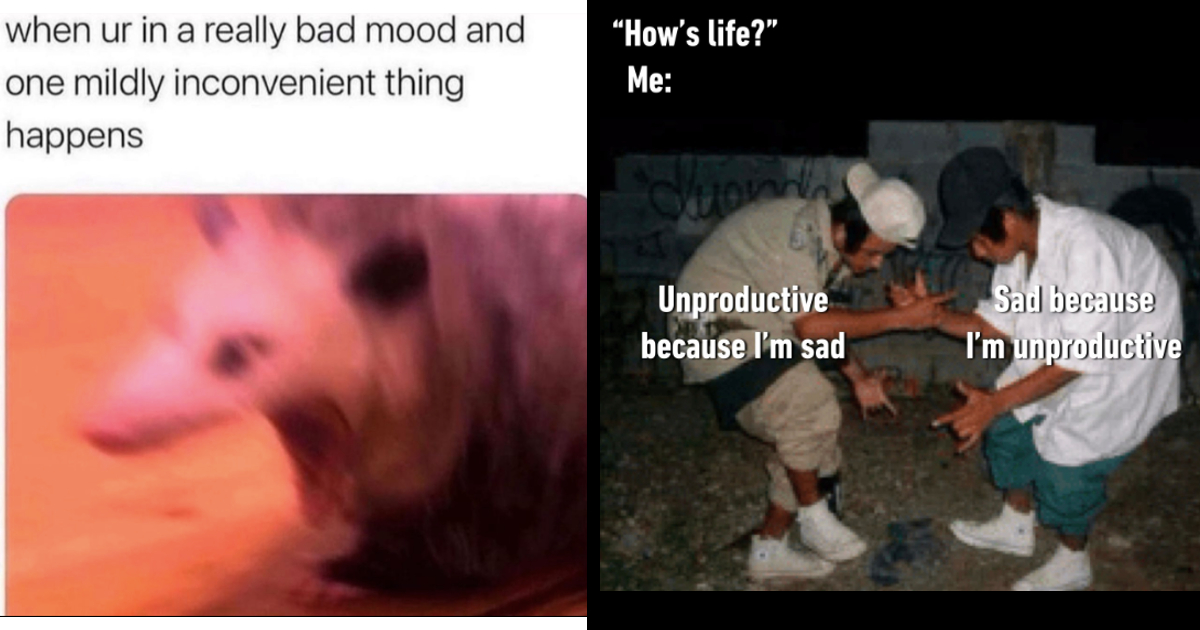 sad mood memes