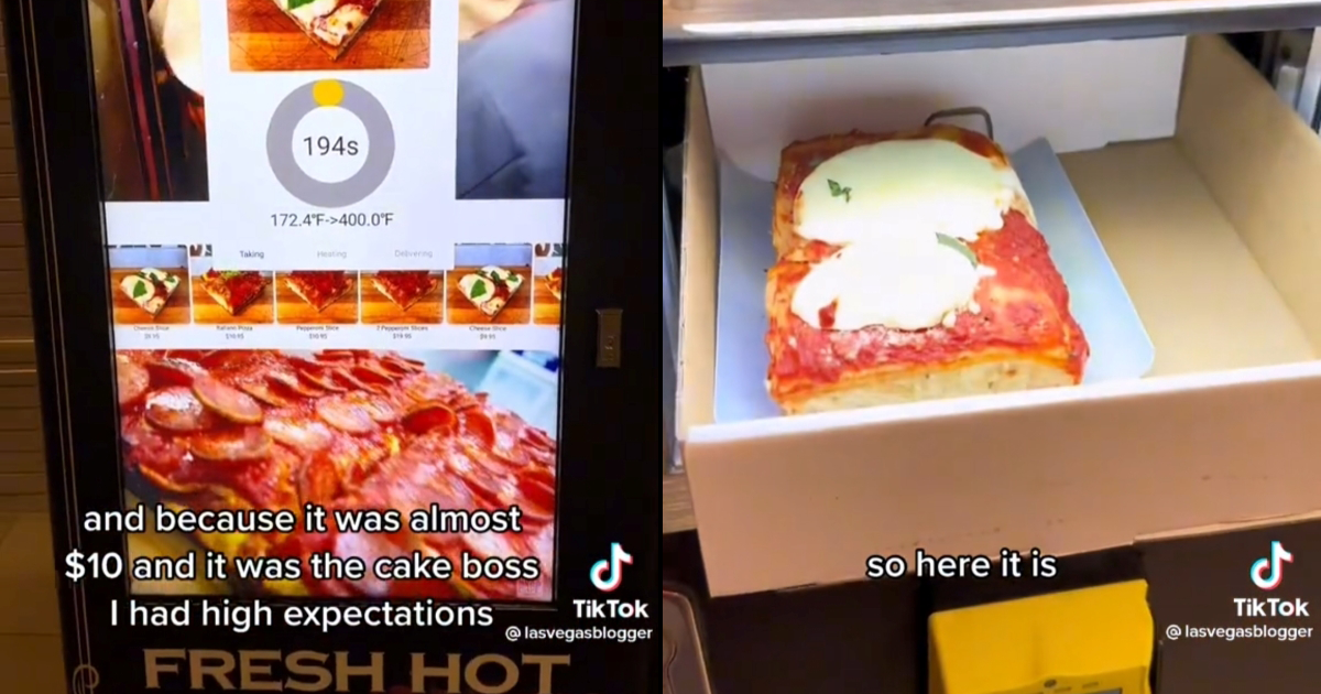 Woman Reveals the Horrors of Vending Machine Pizza Creative News