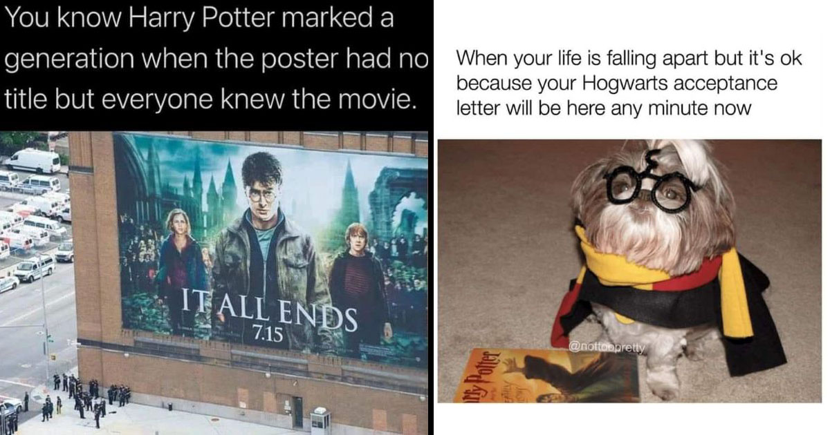 25 Hilarious Harry Potter Memes That Make Us Want To Go Back To