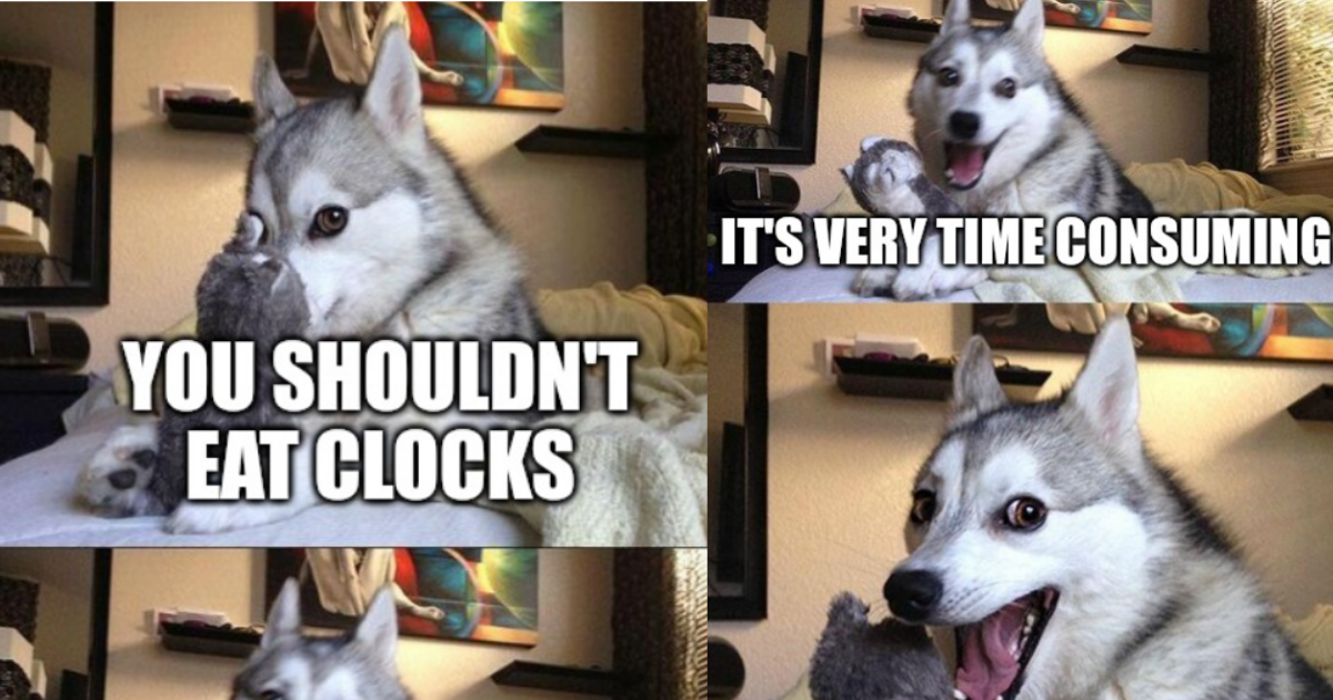 30 Of The Best Bad Pun Dog Memes For A Ruff Workday That Deserve A 
