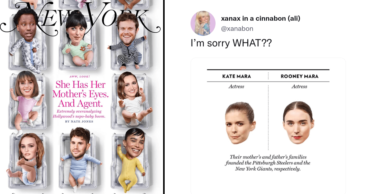 NY Mag Runs Exposé on Nepo Babies, Prompts Hilarity and Discussion -  Memebase - Funny Memes
