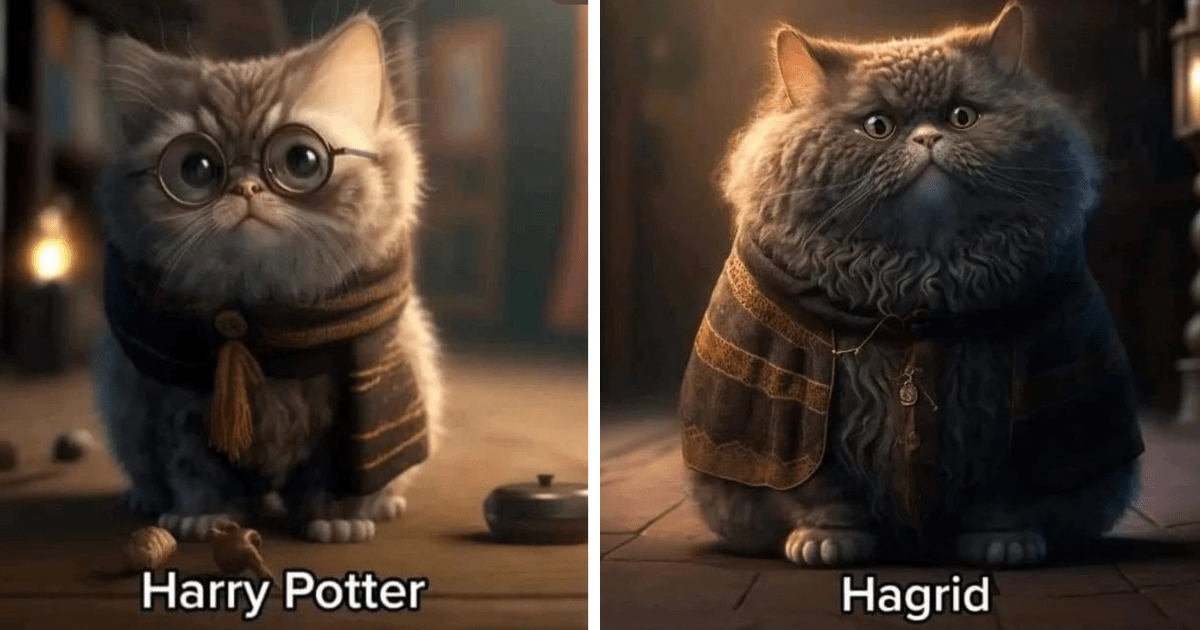 Make sure to name your cat before the Hagrid Scaredy-Cats SQ : r
