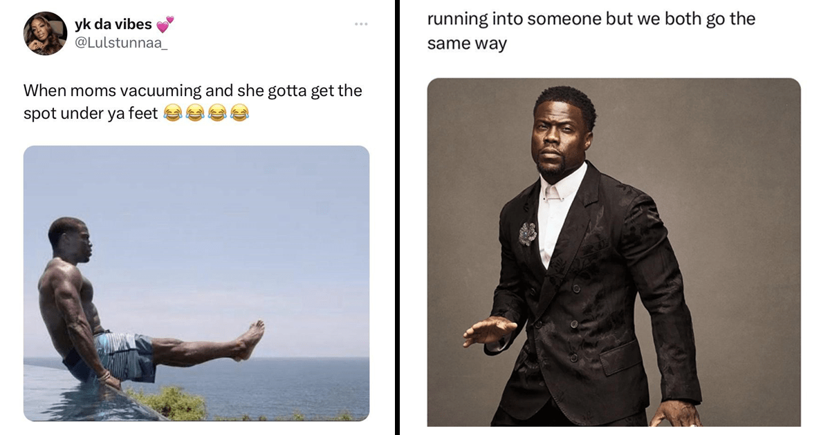 kevin hart eating popcorn meme