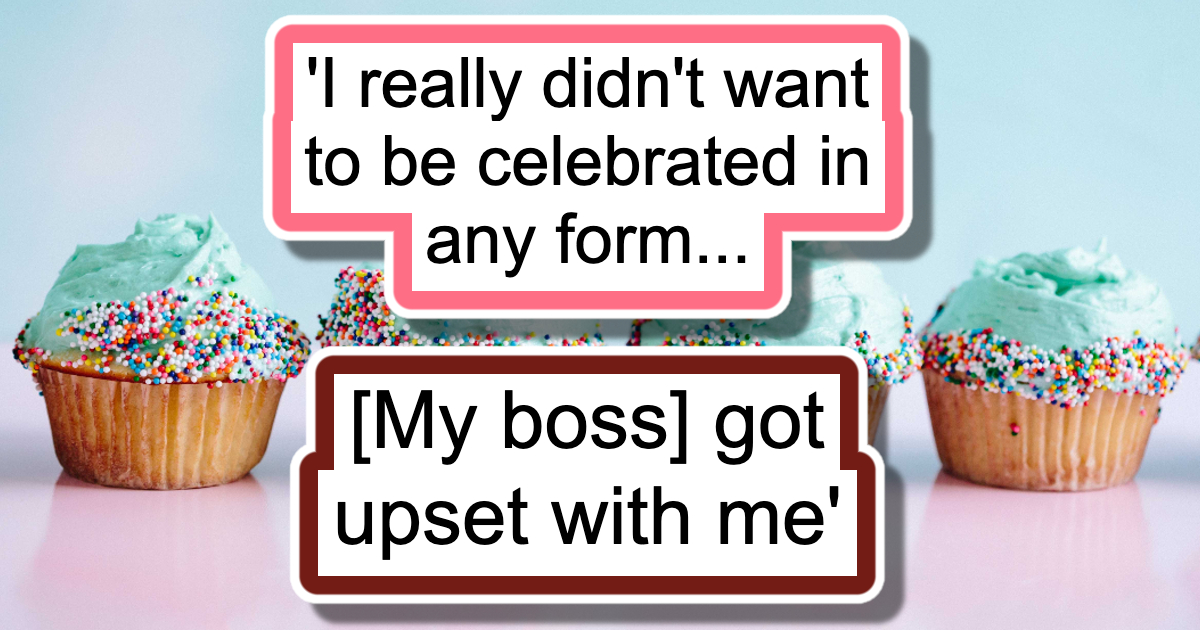pude kølig læbe My boss] sent me home for being rude': Employee rejects workplace birthday  party, but boss insists - FAIL Blog - Funny Fails