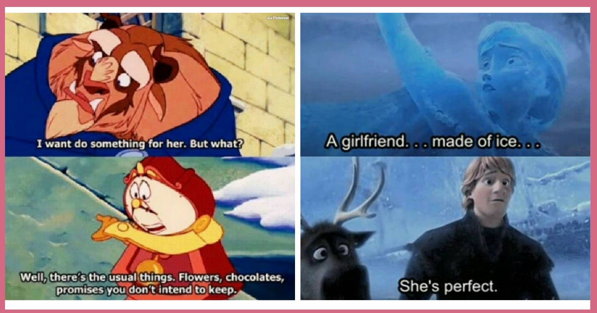 Witty Disney Memes that Speak Truth about Dating a Modern Man ...