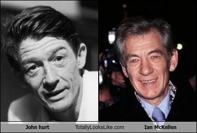 John hurt Totally Looks Like Ian McKellen - Cheezburger - Funny Memes ...