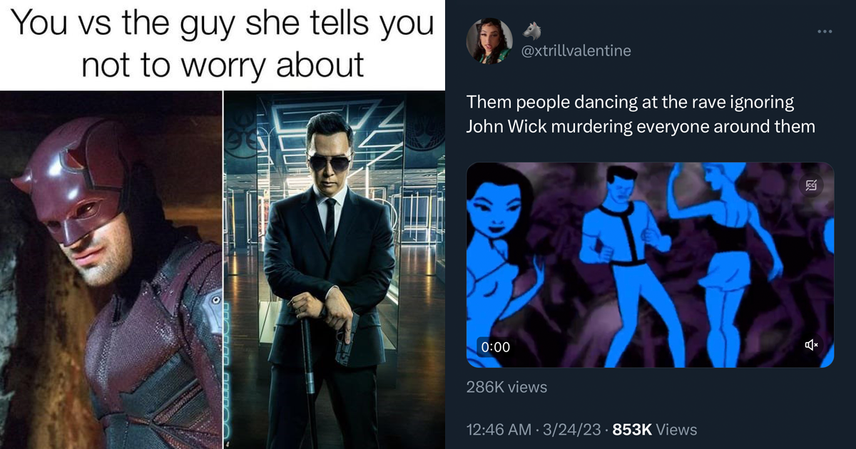 Shitpost So I was watching John Wick Chapter 3 and while seeing this scene  I just had to make a meme out of it - Yonathan and Friends - Quora