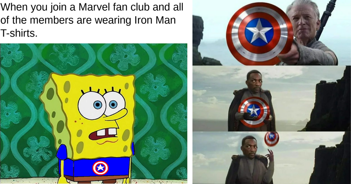 21 Captain America Memes to Flex Your Super Soldier Laughter🐤 Mergulhe ...