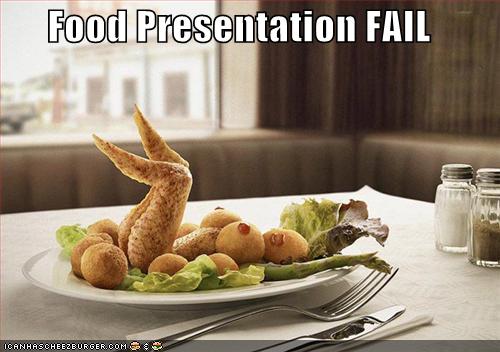 food presentation meme