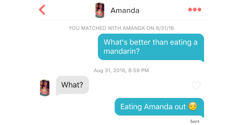 The 10 Best Tinder Pick-Up Lines That Actually Work