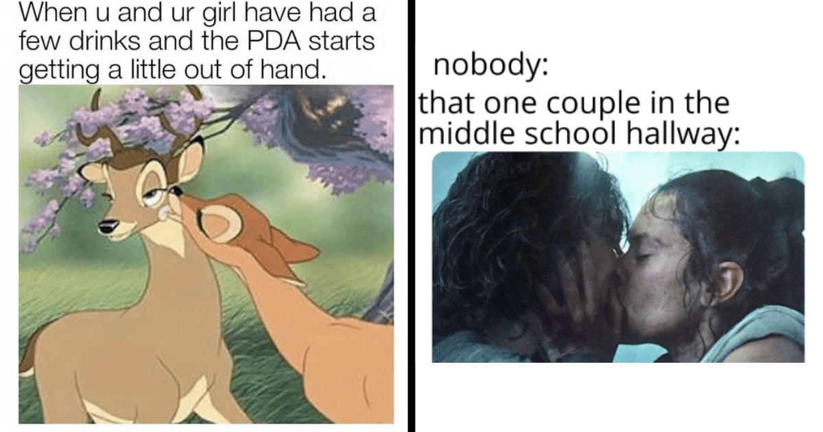 'Get a Room!' Relationship Memes for PDAObsessed Couples Who Can't