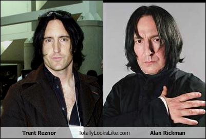 Trent Reznor Totally Looks Like Alan Rickman - Cheezburger - Funny ...