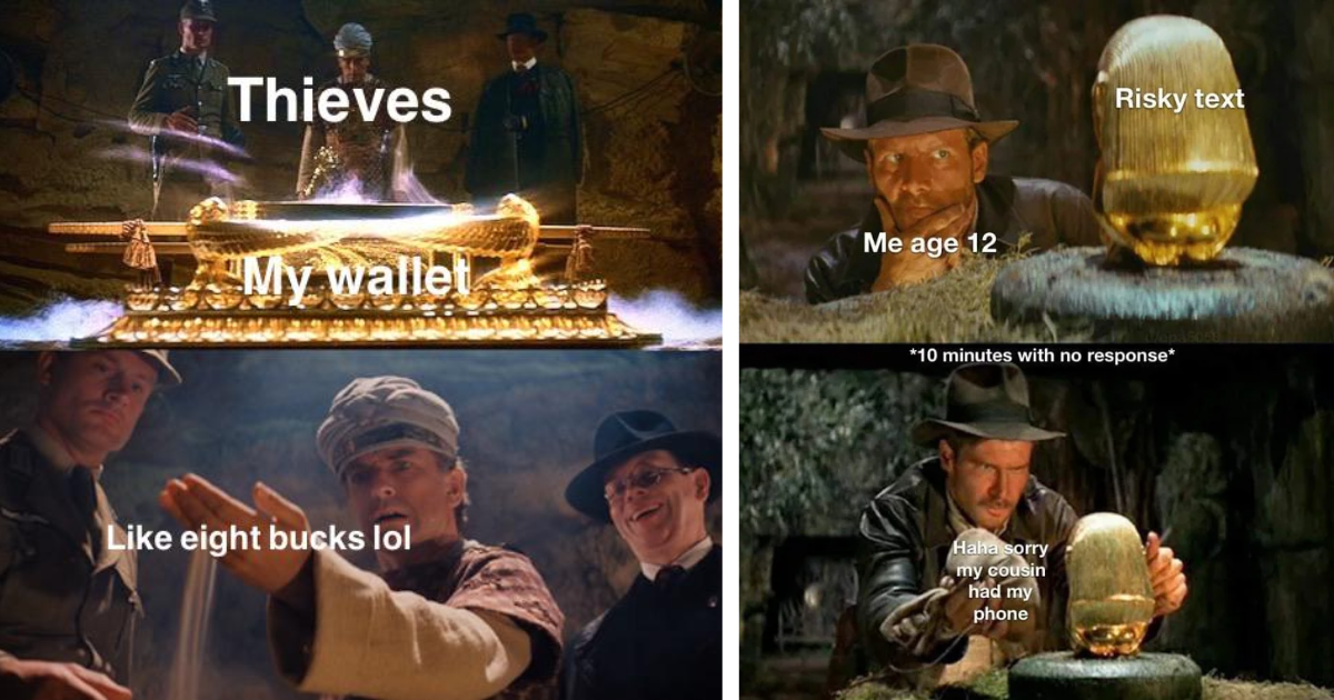 Indiana Jones and the Raiders of the Lost Memes Geek Universe Geek