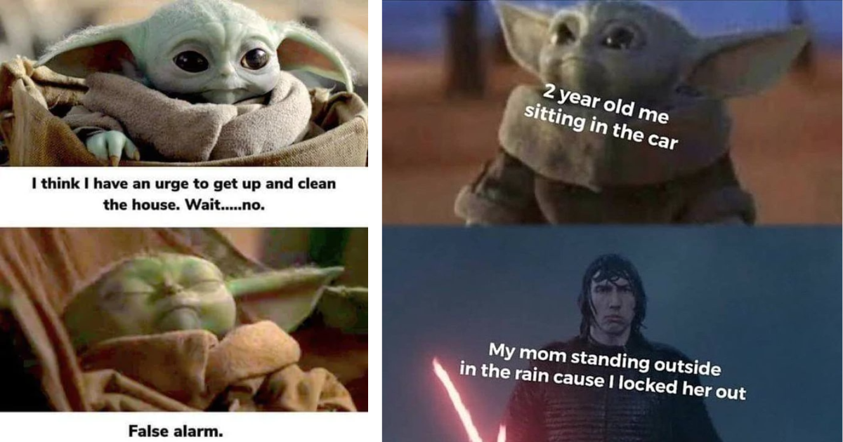 This is the way: 31 Wholesome Memes Featuring Baby Yoda - Geek Universe -  Geek, Fanart, Cosplay, Pokémon GO, Geek Memes